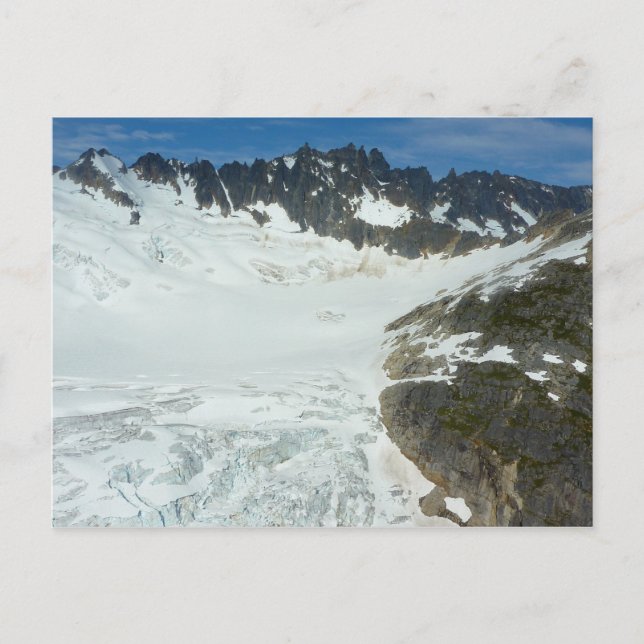 Alaskan Glacier Scenic Travel Landscape Postcard (Front)