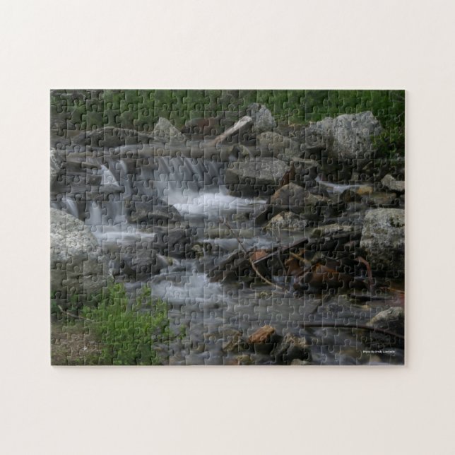 Alaskan Gold Mining River Jigsaw Puzzle (Horizontal)