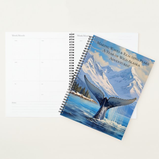 Alaskan Humpback Whale  Planner (Display)