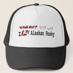 Alaskan Husky Lovers Apparel Gifts Trucker Hat