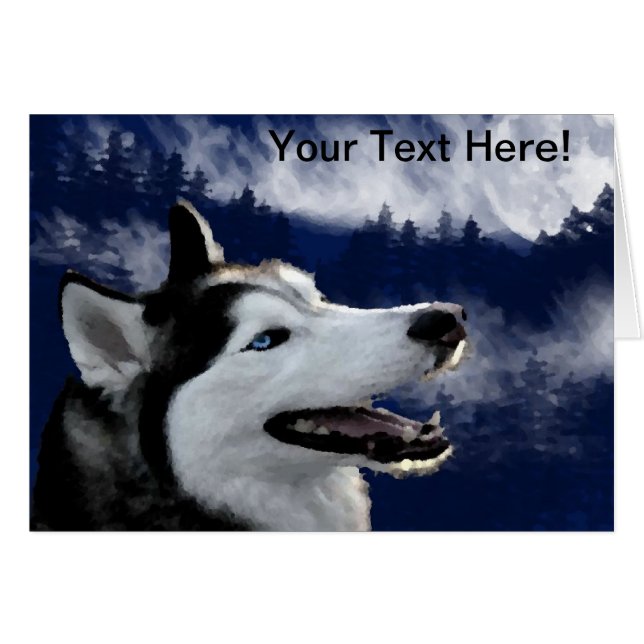 Alaskan Huskys (Front Horizontal)