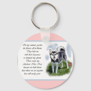 Alaskan Klee Kai Gifts Key Ring