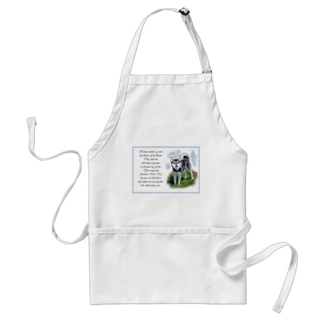 Alaskan Klee Kai Gifts Standard Apron (Front)