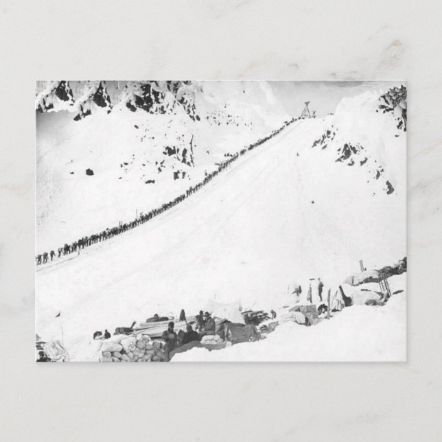 Alaskan Klondikers Postcard (Front)