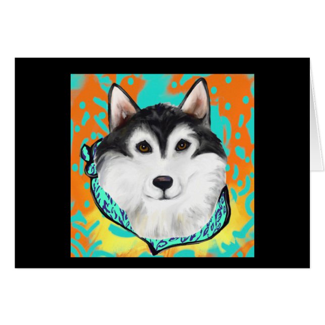 Alaskan Malamute (Front Horizontal)