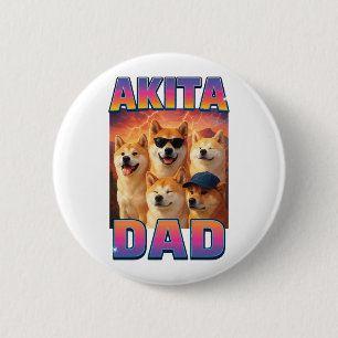 Alaskan Malamute 6 Cm Round Badge