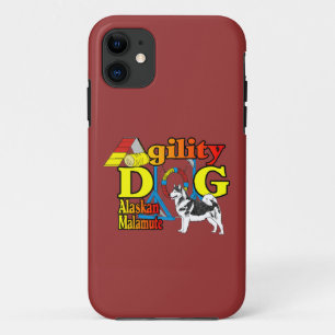 Alaskan Malamute Agility iPhone 11 Case