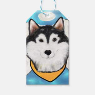 Alaskan Malamute Angel Gift Tags