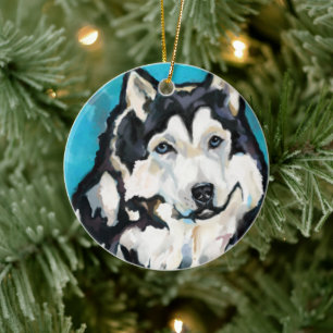 Alaskan Malamute        Ceramic Ornament