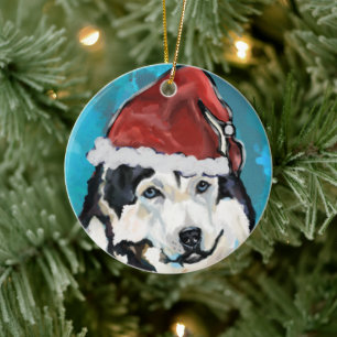 Alaskan Malamute        Ceramic Ornament