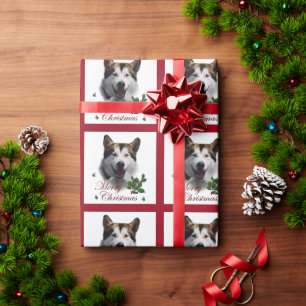 Alaskan Malamute Christmas Wrapping Paper