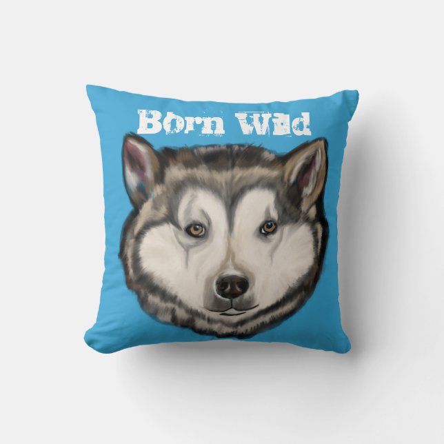 Alaskan Malamute           Cushion (Front)
