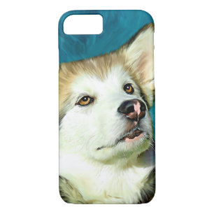 Alaskan Malamute Dog Art iPhone 8/7 Case