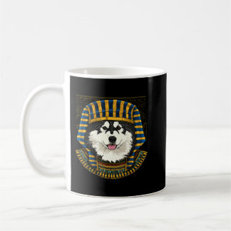 Alaskan Malamute Egyptian Pharaoh Historian Archae Coffee Mug
