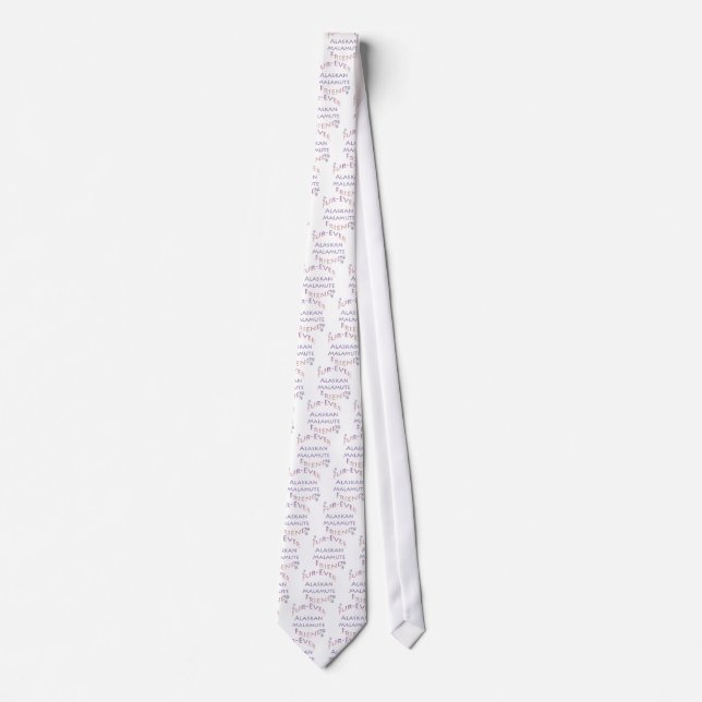 Alaskan Malamute Furever Tie (Front)