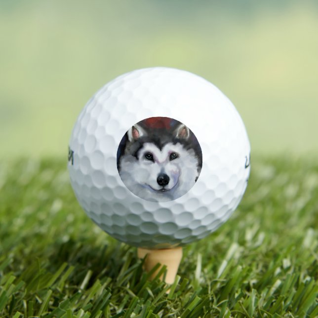 ALASKAN MALAMUTE     GOLF BALLS (Insitu Tee)