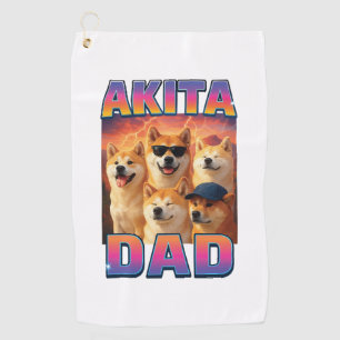 Alaskan Malamute Golf Towel