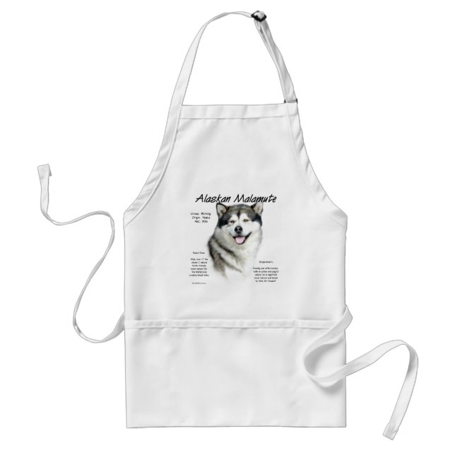 Alaskan Malamute History, All about Malamutes Standard Apron (Front)