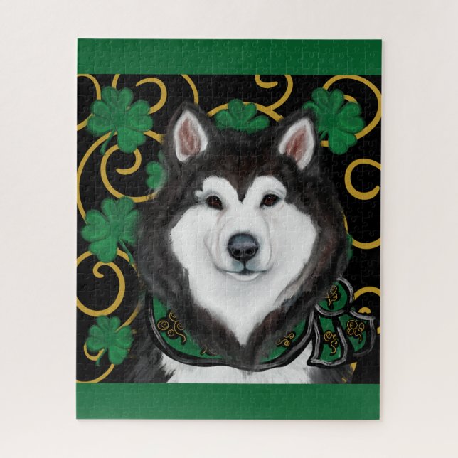 Alaskan Malamute                 Jigsaw Puzzle (Vertical)
