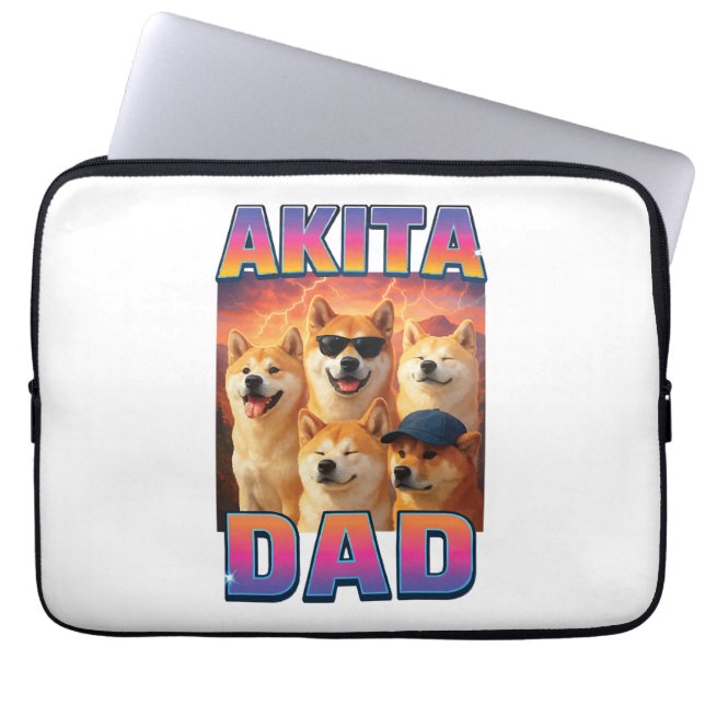 Alaskan Malamute Laptop Sleeve (Front)
