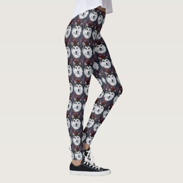 ALASKAN MALAMUTE       LEGGINGS (Right)