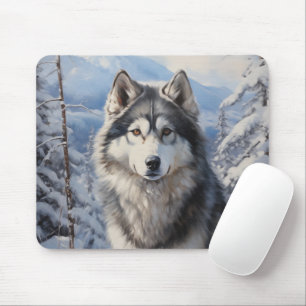 Alaskan Malamute Mouse Pad