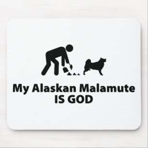 Alaskan Malamute Mouse Pad