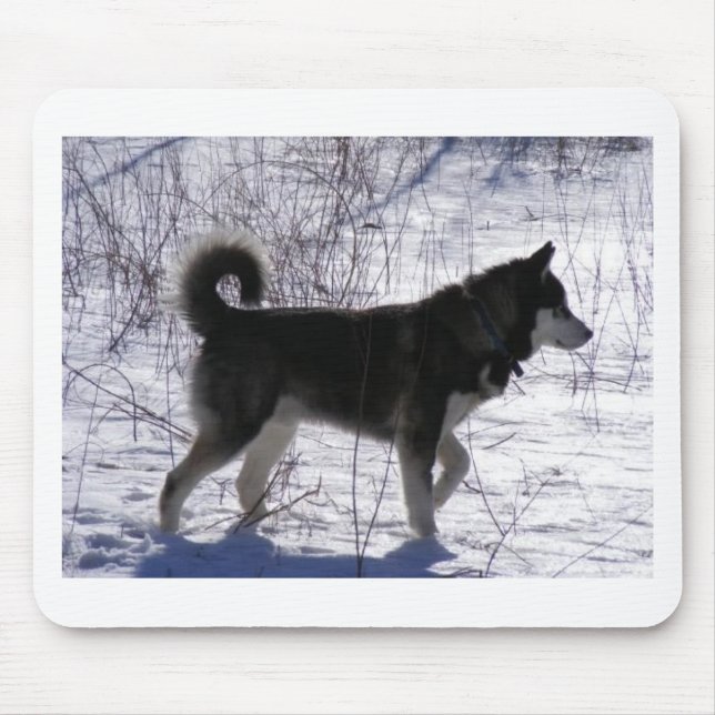 Alaskan Malamute Mouse Pad (Front)