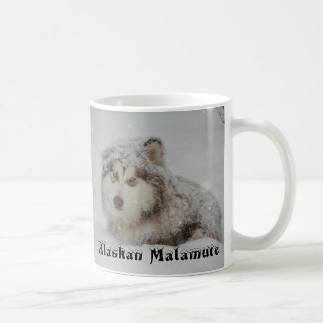 Alaskan Malamute mug (Right)