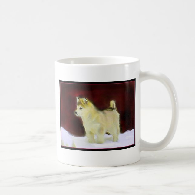 Alaskan Malamute mug (Right)