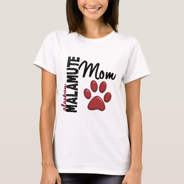 Alaskan Malamute Mum 2 T-Shirt (Front)