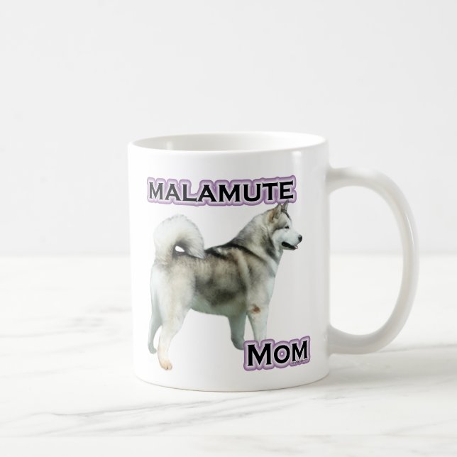 Alaskan Malamute Mum 4 Coffee Mug (Right)
