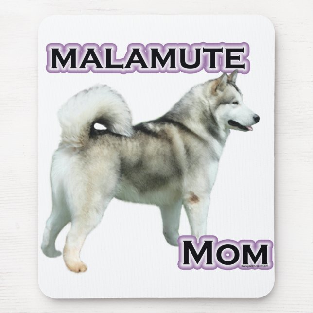 Alaskan Malamute Mum 4 Mouse Pad (Front)
