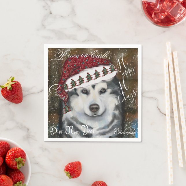 Alaskan Malamute                 Napkin (Insitu)