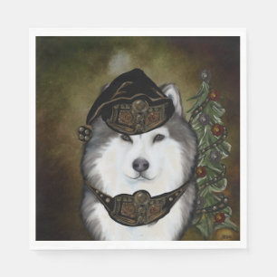 Alaskan Malamute  Napkin