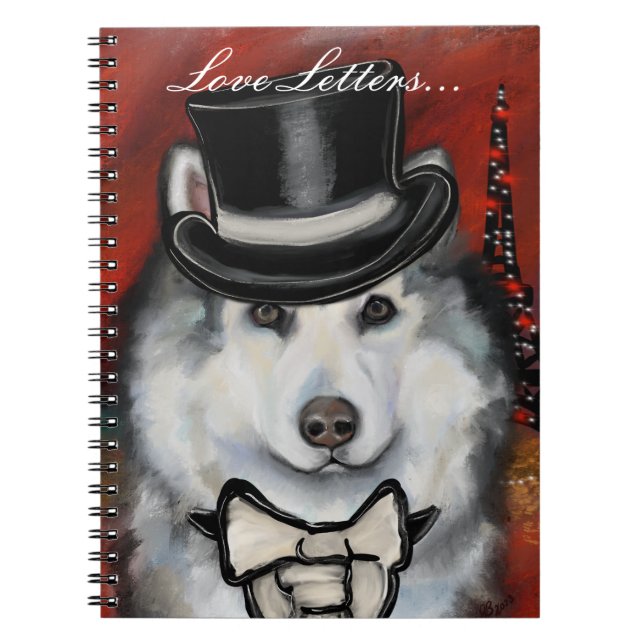 Alaskan Malamute Notebook (Front)