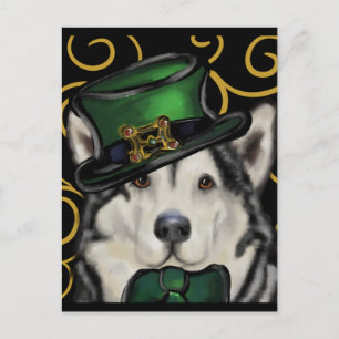 Alaskan Malamute    Postcard