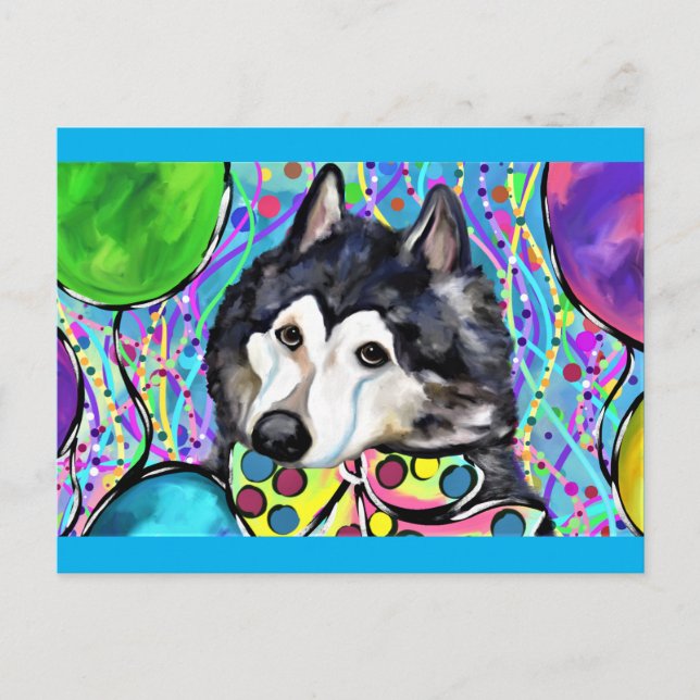 Alaskan Malamute  Postcard (Front)