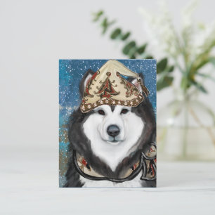 Alaskan Malamute                Postcard