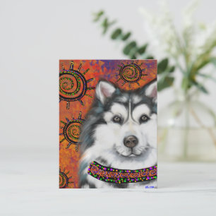 ALASKAN MALAMUTE     POSTCARD