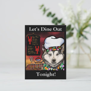 Alaskan Malamute           Postcard