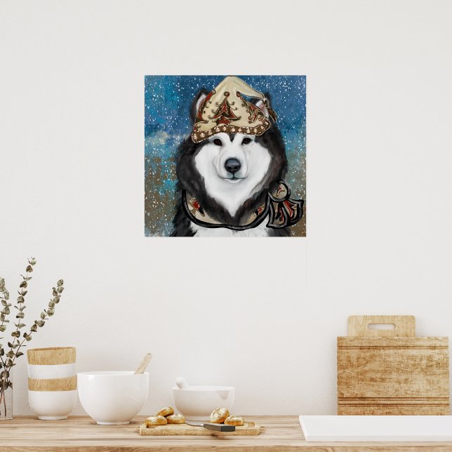 Alaskan Malamute                Poster (Kitchen)