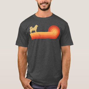 Alaskan Malamute Retro Vintage Sunset 60s 70s boy T-Shirt