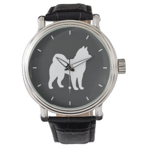 Alaskan Malamute Silhouette Watch