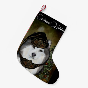 Alaskan Malamute  Small Christmas Stocking