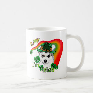 Alaskan Malamute St. Patrick's Day Coffee Mug