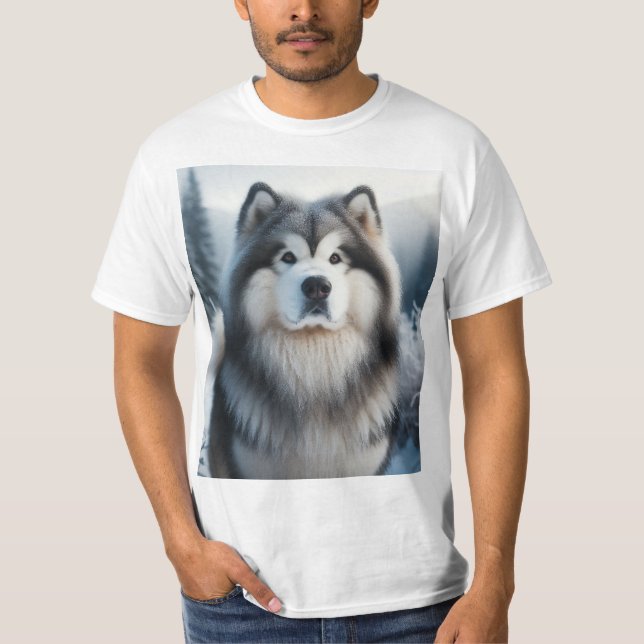 Alaskan Malamute T-Shirt (Front)
