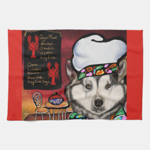 Alaskan Malamute              Tea Towel