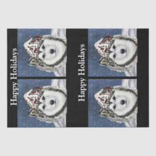 Alaskan Malamute Tissue Paper