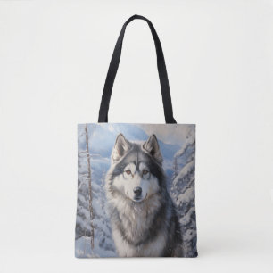 Alaskan Malamute Tote Bag